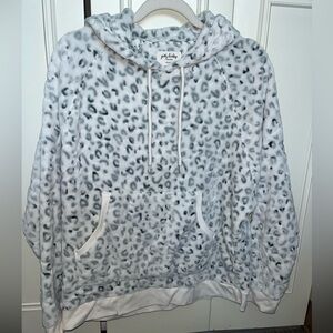 Hollister Gilly Hicks cheetah print sweatshirt size S